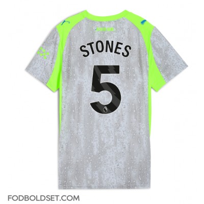 Manchester City John Stones #5 Tredjetrøje Dame 2025-26 Kortærmet Manchester City John Stones #5 Tredjetrøje Dame 2025-26 Kortærmet